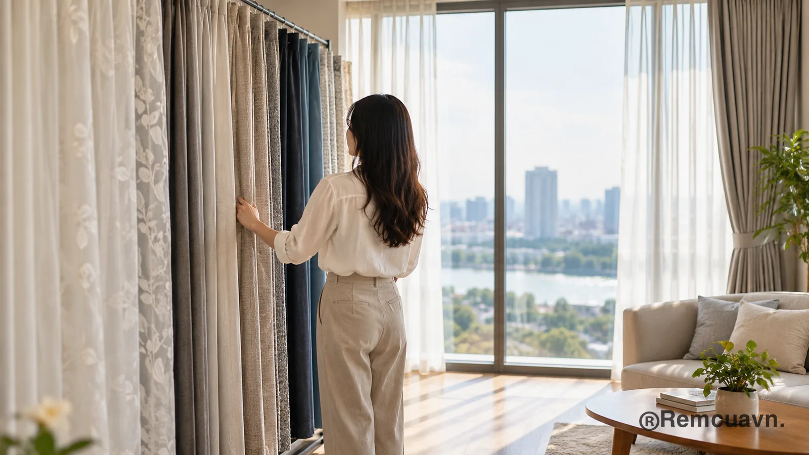 Bảng so sánh tổng hợp các hình thức mua rèm cửa căn hộ – rèm cửa giá rẻ