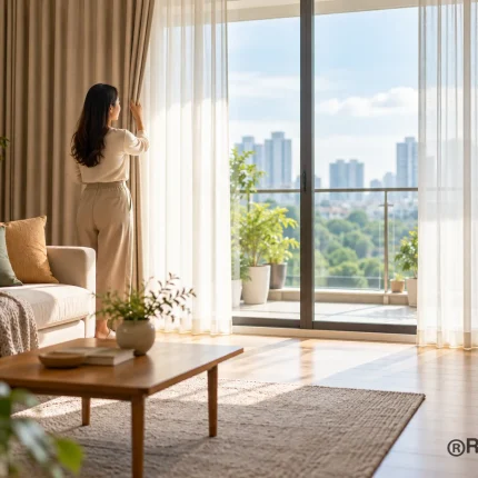 Cách chọn rèm cửa giá rẻ bền đẹp cho căn hộ gia đình