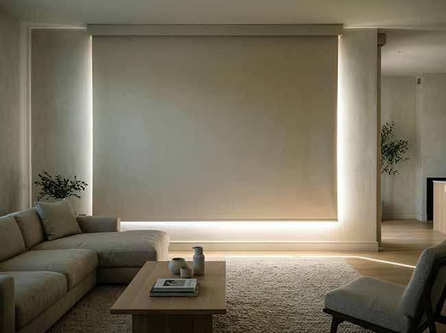Mành cuốn chống nắng hướng tây