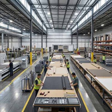 Xưởng gia công rèm cuốn tại Remcuavn